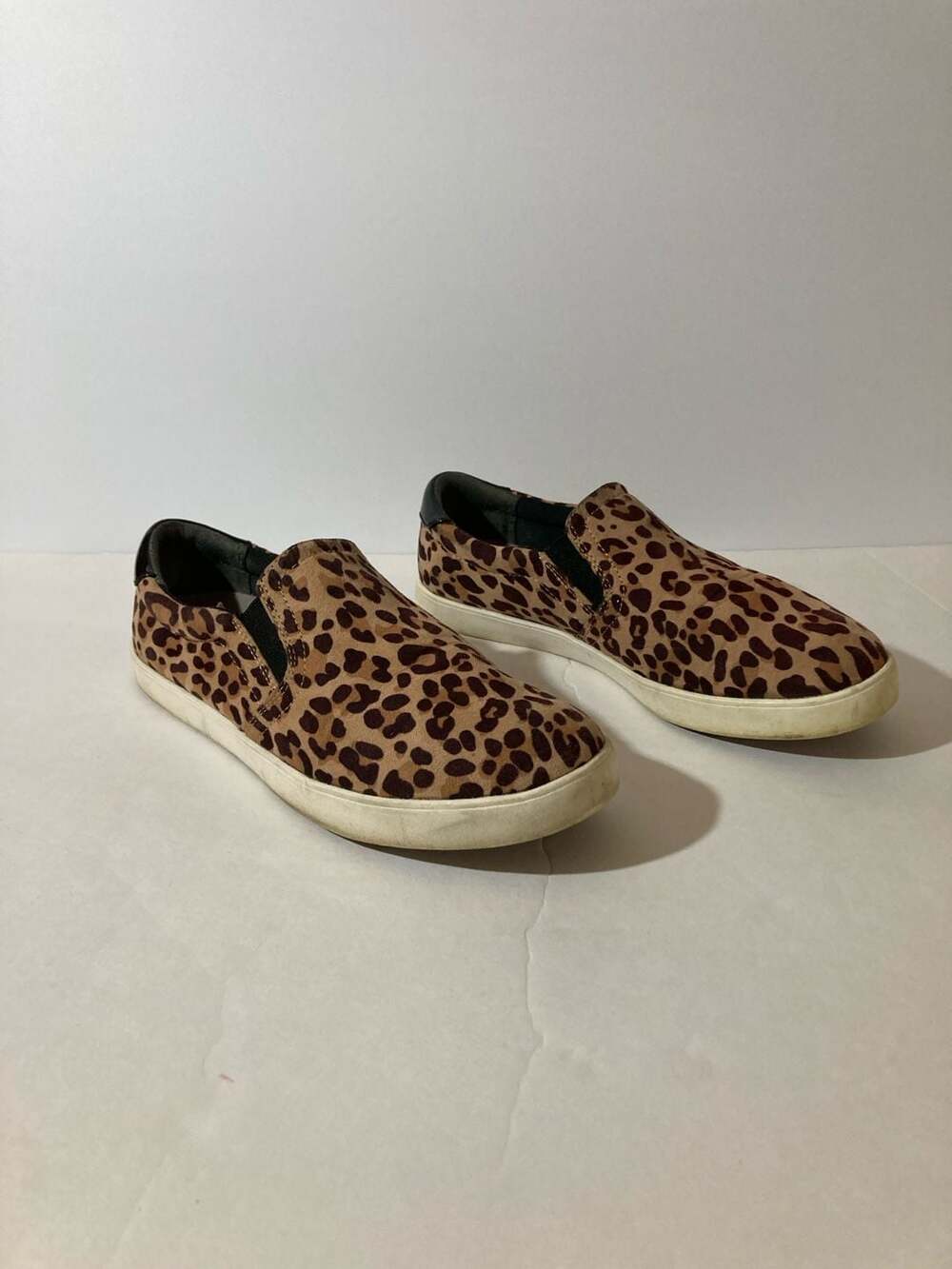 Dr. Scholl's Women's Madison Slip-On Comfort Sneaker Leopard Animal Print